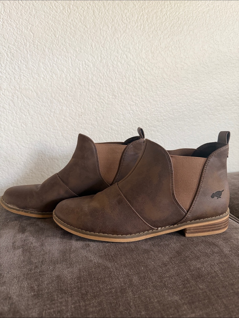 Women’s Rocket Dog Maylon slip on brown Chelsea Ankle Boot